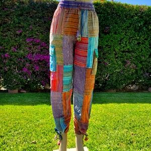 Patchwork pants
